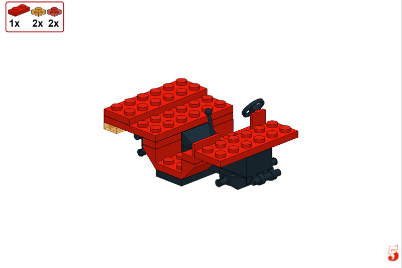 lego moc mini hummer red page 07